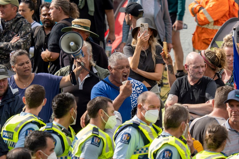 Protesty proti covidovým opatřením na Novém Zélandu