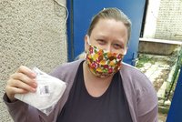 Nezištný řidič Libor neváhal ani vteřinu: Vážně nemocná Monika (36) už má respirátor FFP3