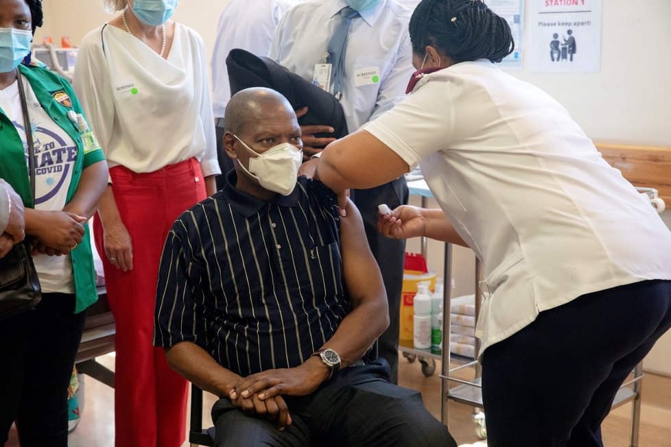 Očkování proti koronaviru v Africe