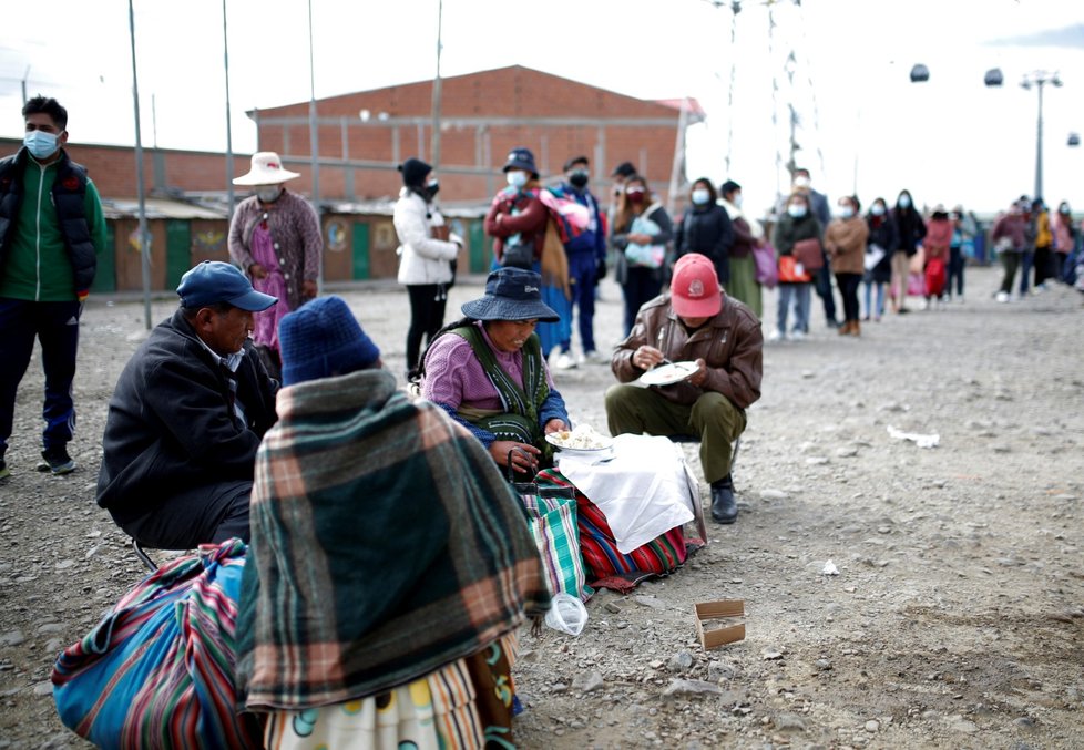 Očkování proti koronaviru v Bolívii