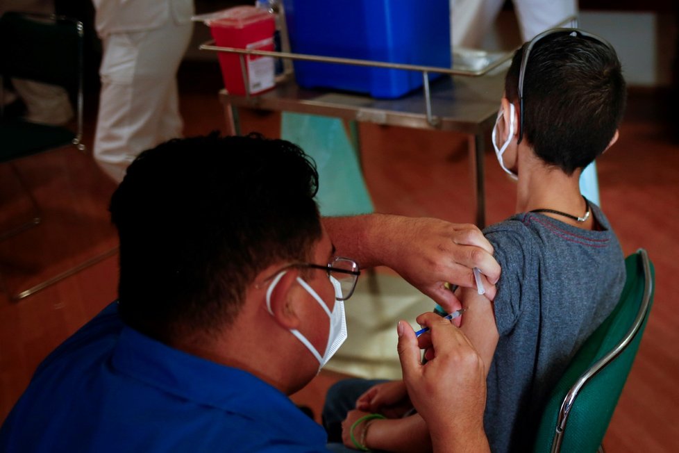 Očkování proti koronaviru v Mexiku