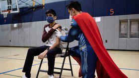 Očkování dětí proti koronavirus v USA