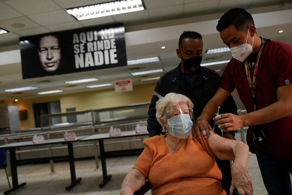 Očkování proti koronaviru ve Venezuele