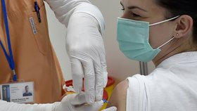 Očkování proti koronaviru na Zlínsku (26. 4. 2021)