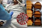 V posledních dnech si ve světě koronavirus vyžádal nejvíce obětí za celou dobu pandemie