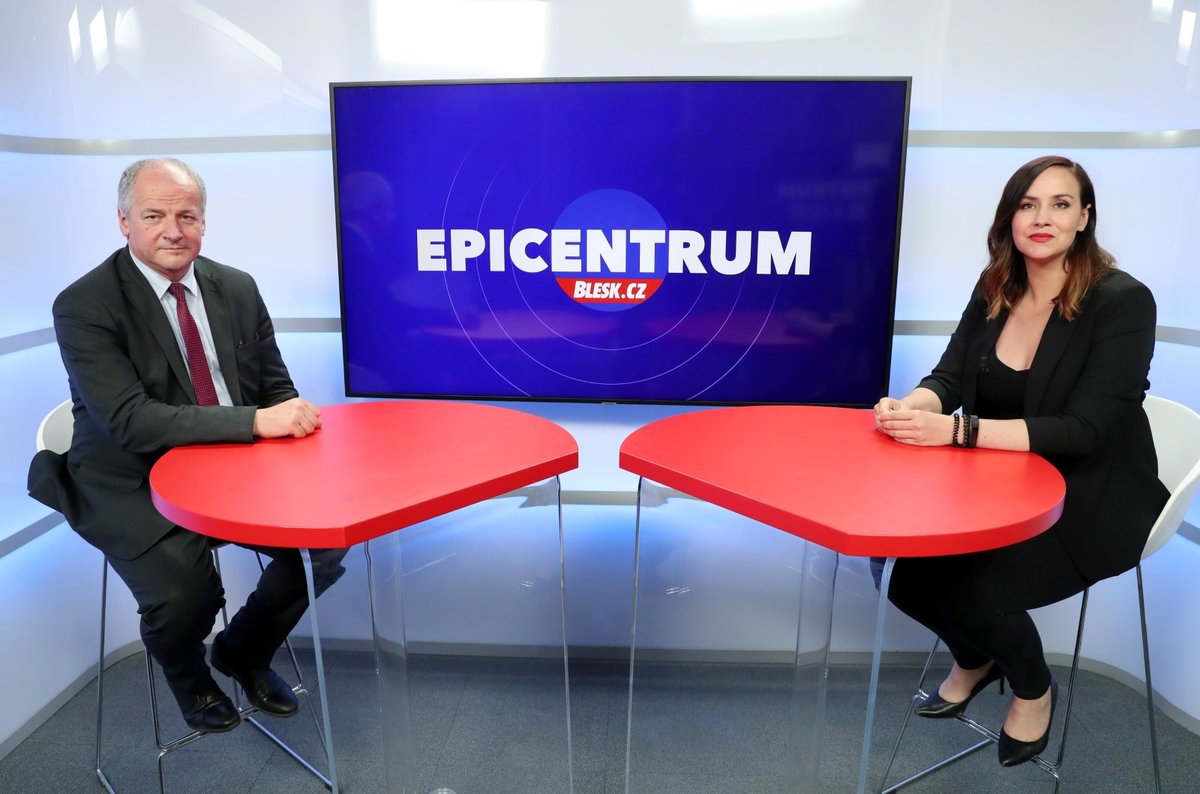 Vládní zmocněnec pro vědu a výzkum ve zdravotnictví Roman Prymula v Epicentru 18.6.2020