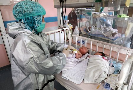 Děti narozené během pandemie koronaviru