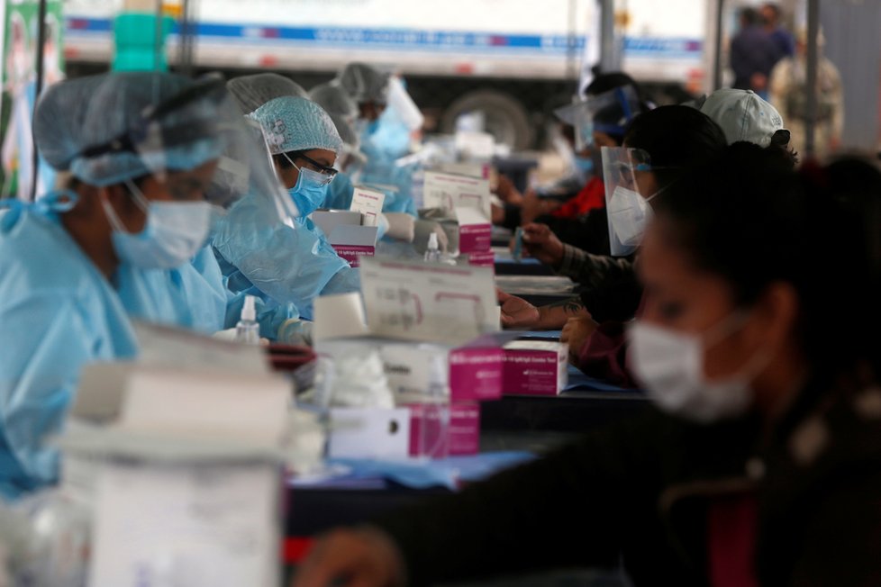 Koronavirus v Peru: Masivní testování v Limě