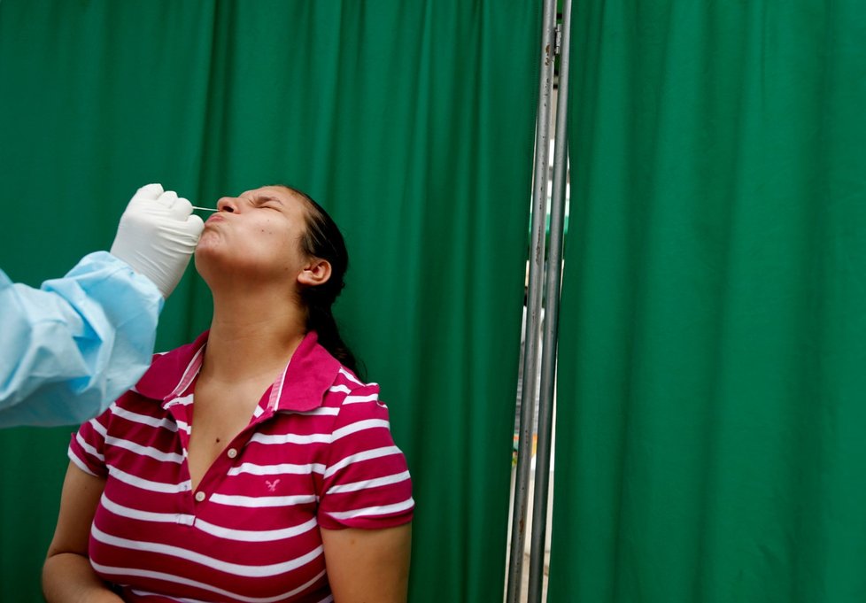 Testování na koronavirus v Peru.