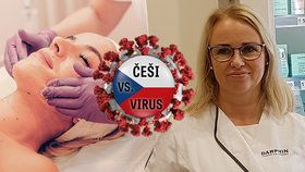 Kosmetička Pavlína Švecová svou profesi miluje, ale obává se, jaký na ni bude mít vliv koronavirus do budoucna.