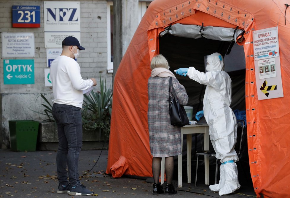 Testování na koronavirus v Polsku