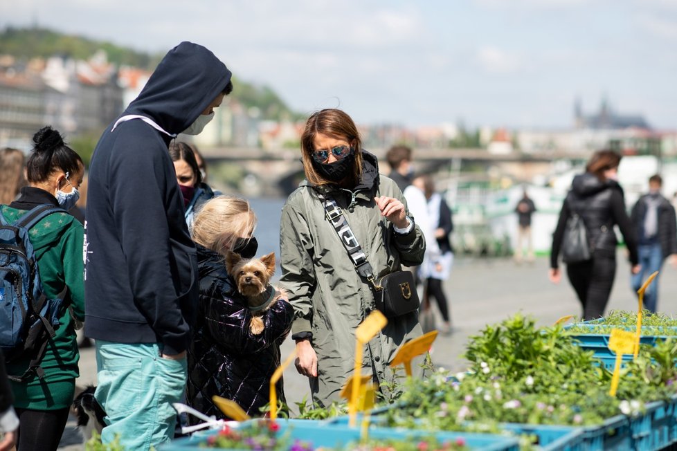 Farmářské trhy na Pražské náplavce v sobotu 25. 4. 2020