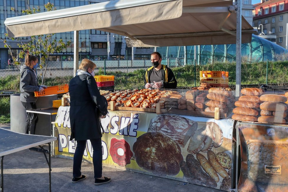 20. 4. se znovu otevřely za bezpečnostních opatření farmářské trhy (20. 4. 2020)