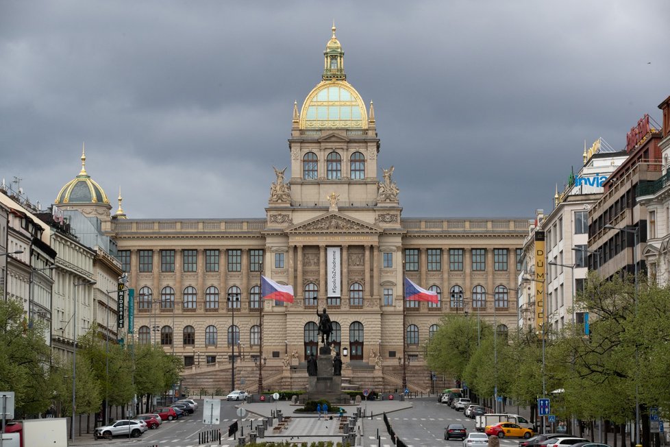 Velikonoční svátky v době pandemie koronaviru v Praze (14. 4. 2020)