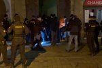 Další zásah policie v centru Prahy: Kvůli nelegální party (9.1.2021)
