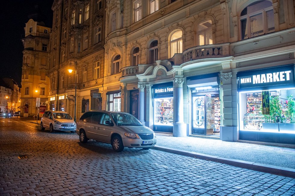 Vylidněné pražské ulice (14.3.2020)