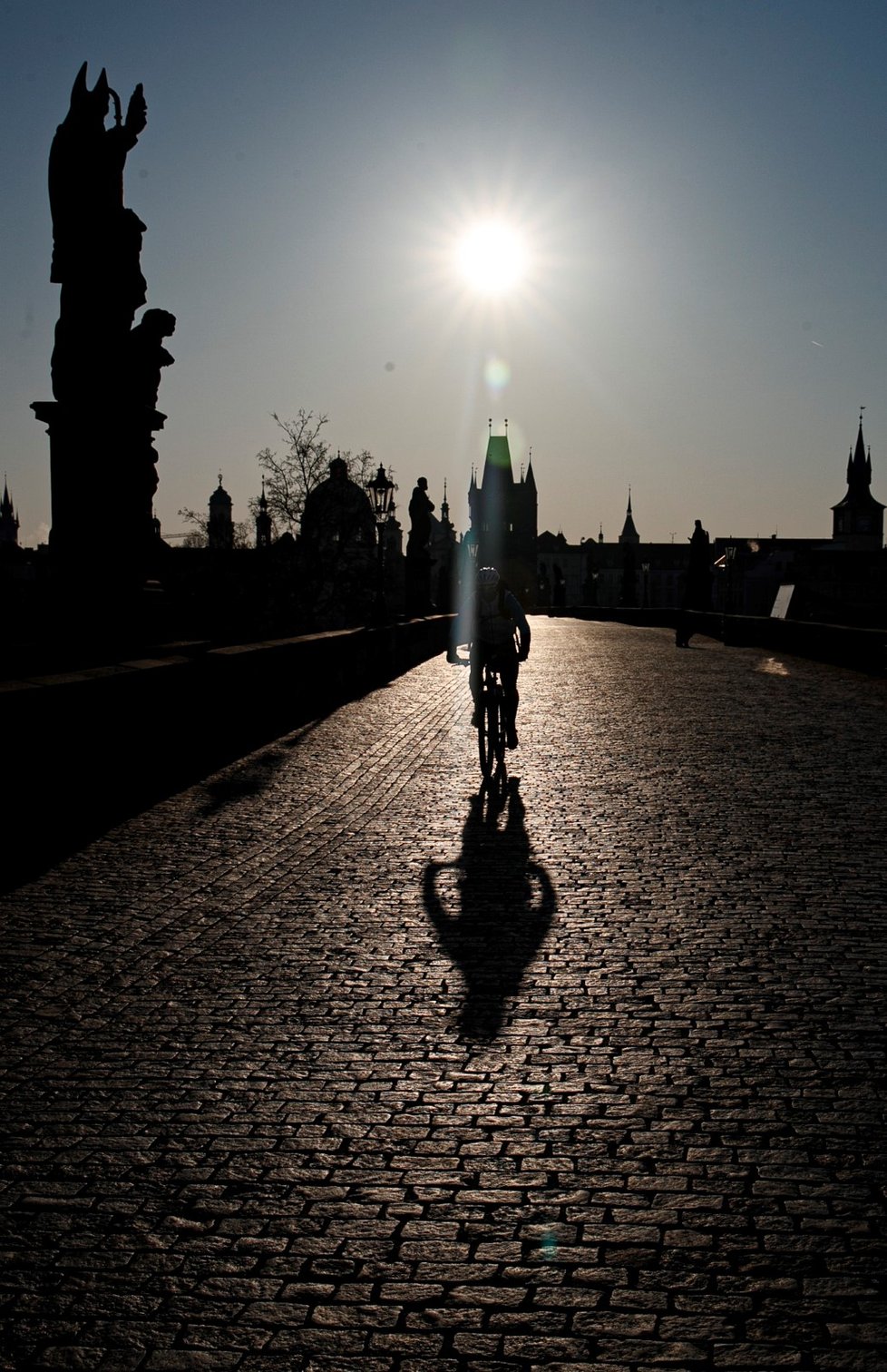 Vylidněná Praha (24. 3. 2020)