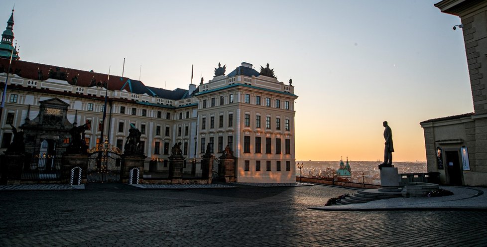 Vylidněná Praha (24.3.2020)