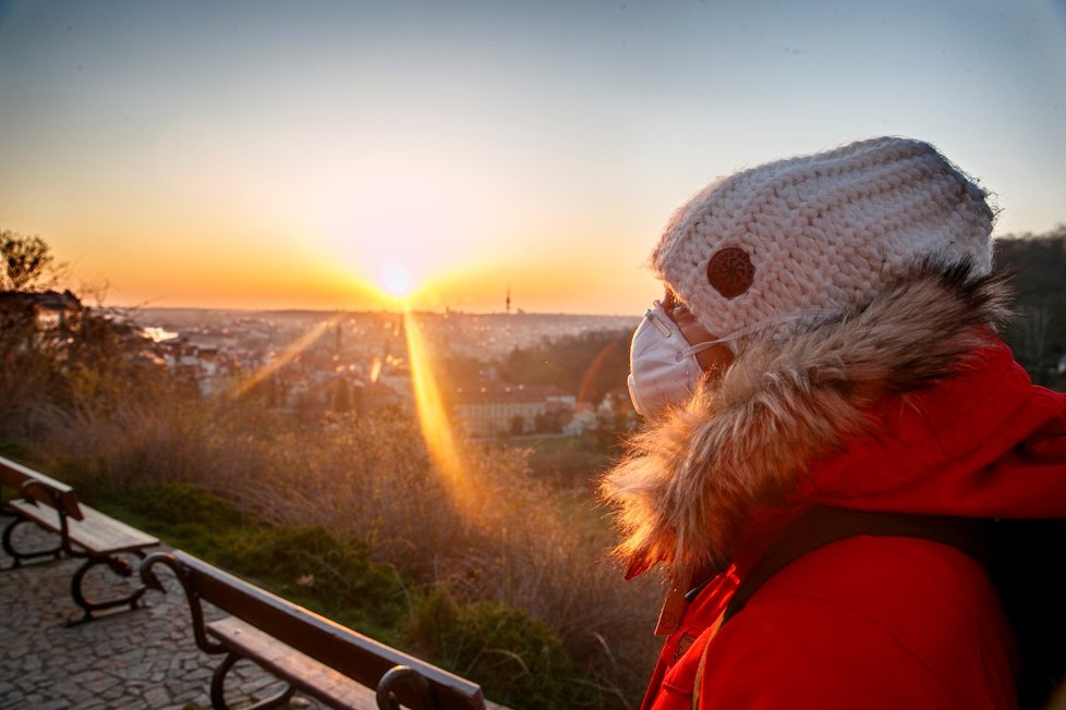 Vylidněná Praha (24. 3. 2020)