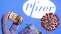 Koronavirus: Očkování vakcínou Pfizer.