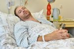 Petr Valenta (40) se v Městské nemocnice Ostrava zotavuje po těžkém průběhu covidu-19. Myslel si, že se ho nemoc netýká.