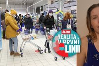 Realita v první linii: Pandemie ukázala, jak jsou lidé zlí, tvrdí prodavačka Ludmila