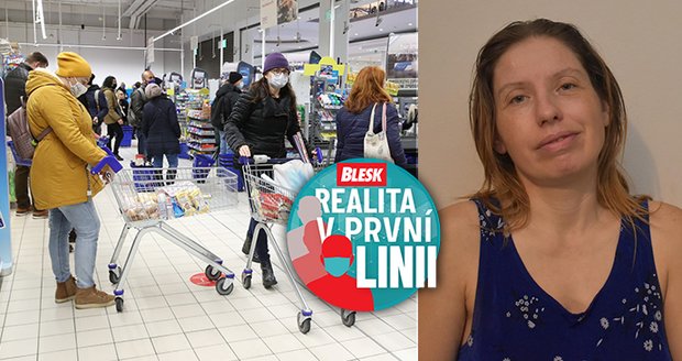 Realita v první linii: Pandemie ukázala, jak jsou lidé zlí, tvrdí prodavačka Ludmila