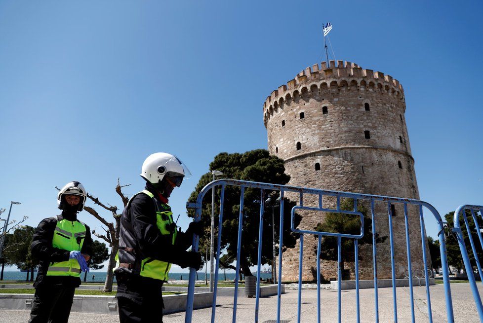 Opatření proti koronaviru na Thessaloniki