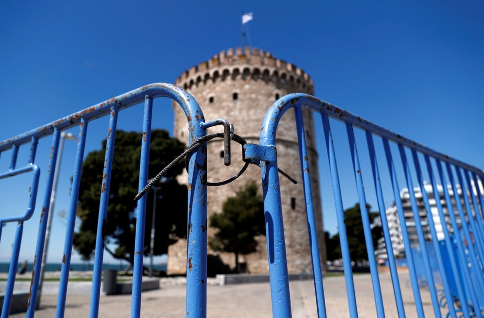 Opatření proti koronaviru na Thessaloniki