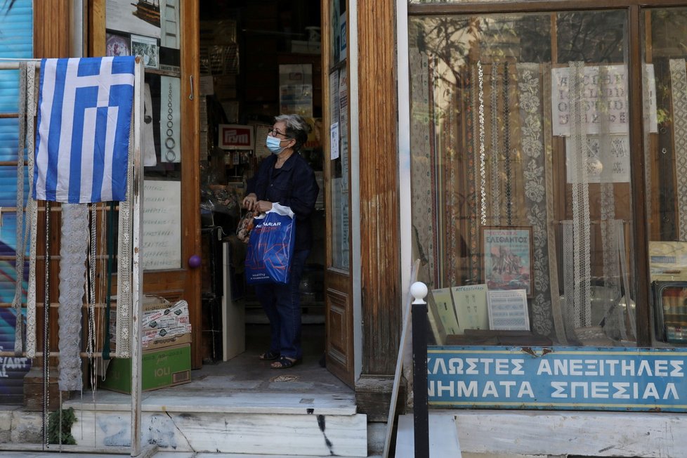 Opatření proti šíření koronaviru v Řecku.