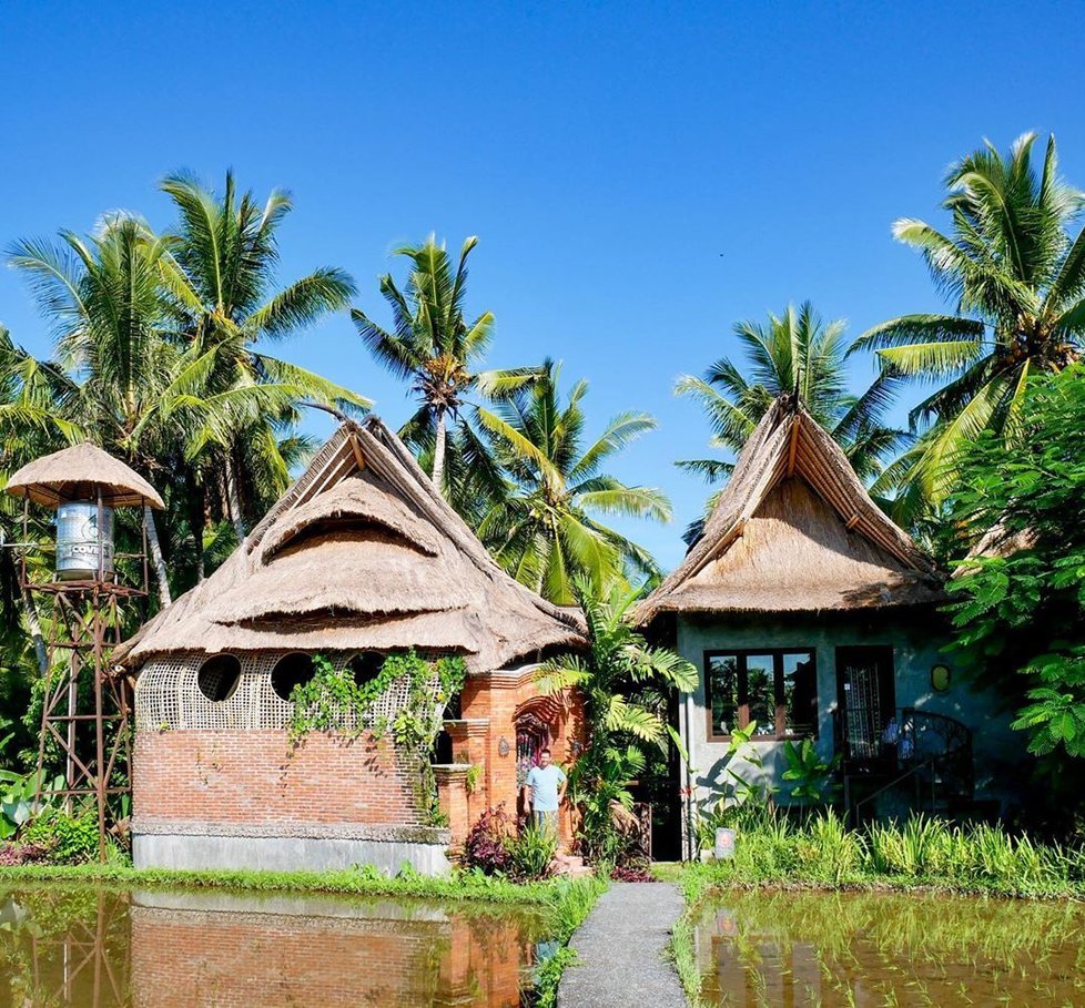 Rodina Prudenových tráví karanténu na Bali.