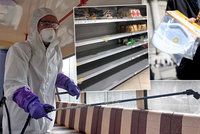 Byznys s panikou: Češi skoupili roušky a respirátory. Z obchodů mizí jídlo i drogerie
