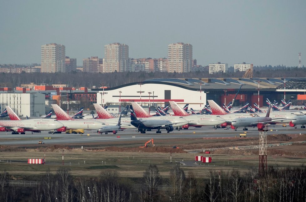 Letadla společnosti Aeroflot