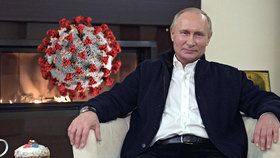Putin se kvůli koronaviru dostal do úzkých. Lékaři ho viní ze lží, experti jeho režimu nevěří.
