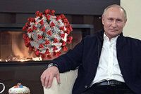 Covid řádí v Kremlu. Putin přiznal desítky nakažených, sám zůstává v izolaci