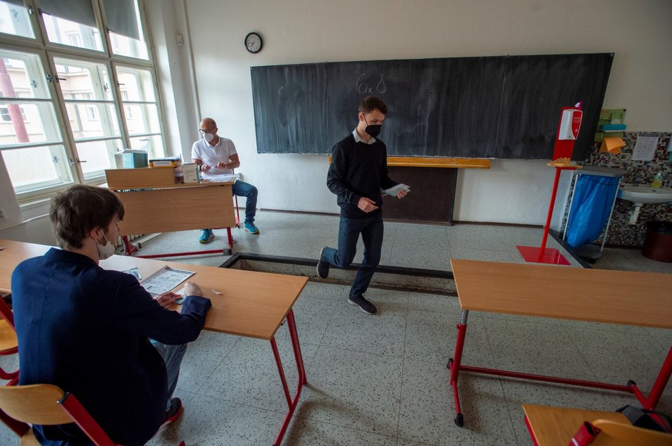 Testování na středních školách (24. 5. 2020)