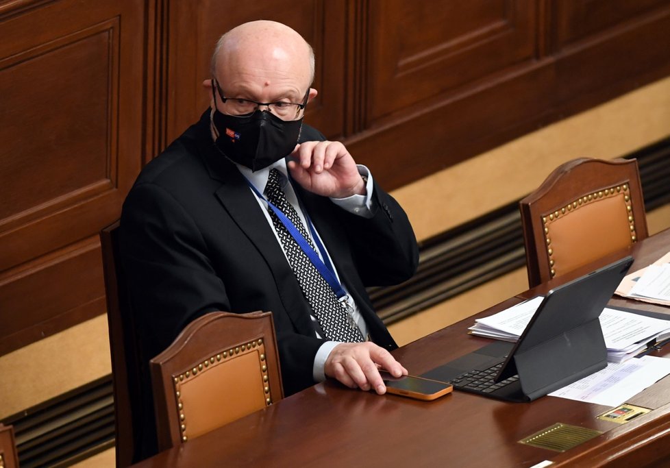 Jednání Sněmovny o novelizaci pandemického zákona: Ministr zdravotnictví Vlastimil Válek (TOP09) (1.2.2022)