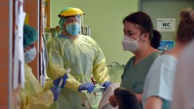 Boj s koronavirem v přetížené sokolovské nemocnici (2.3.2021)