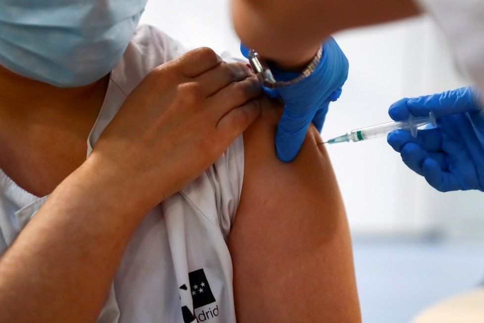 Očkování proti koronaviru ve Španělsku