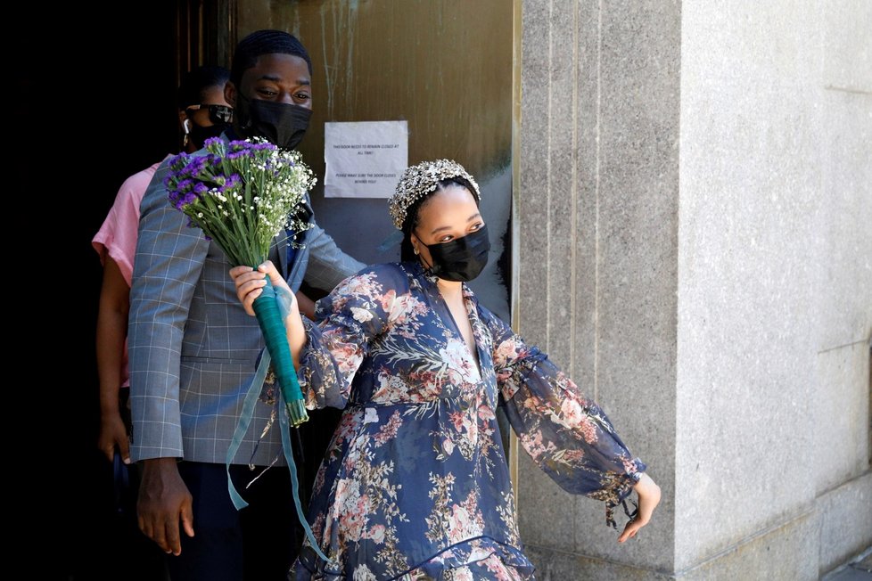 Svatby v době covidové v USA  Svatby v době covidové v USA