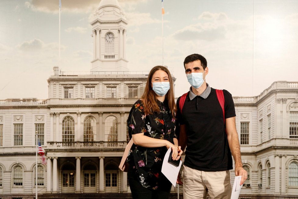 Svatby v době covidové v USA  Svatby v době covidové v USA