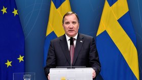 Švédský premiér Stefan Löfven.