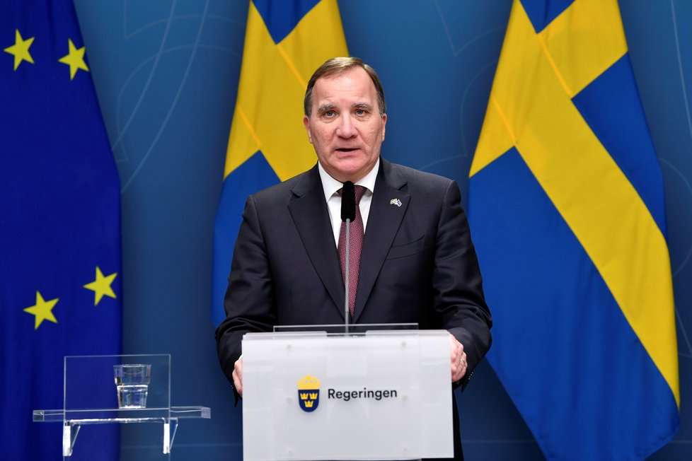 Švédský premiér Stefan Löfven.