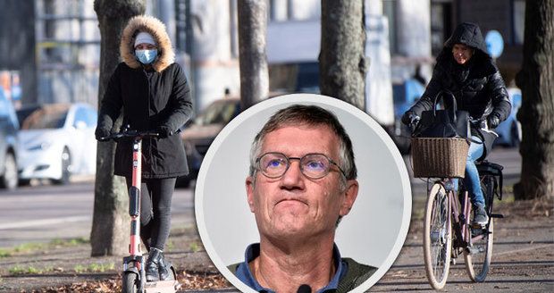 Švédský Prymula „vyměkl“. Epidemiolog dříve odmítal roušky, teď jejich nošení připouští