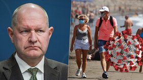 Státní úředník pod palbou kritiky za dovolenou na Kanárech. Vyzýval Švédy, aby necestovali