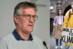 Koronavirus ve Švédsku: Aktivistka Thunbergová ruší stávky, epidemiolog Tegnell varoval před Vánocemi.