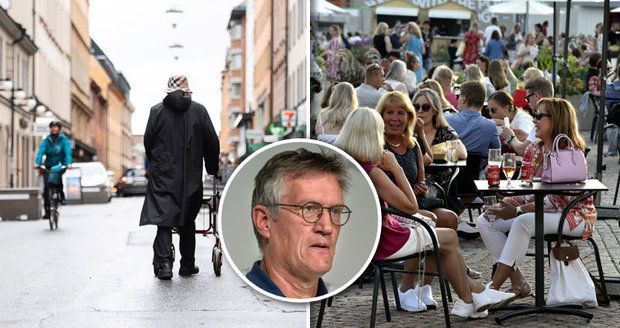 Švédsko v problémech, padl i boj o kolektivní imunitu. Epidemiolog: „Zhoršuje se to rychle“