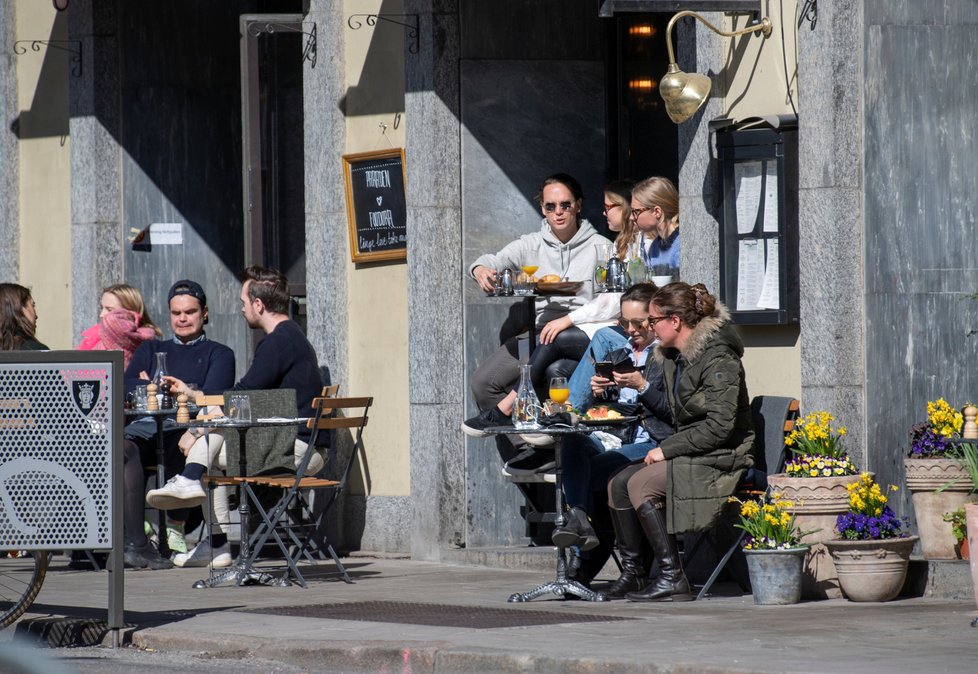 Švédsko během pandemie koronaviru, (7.04.2020)