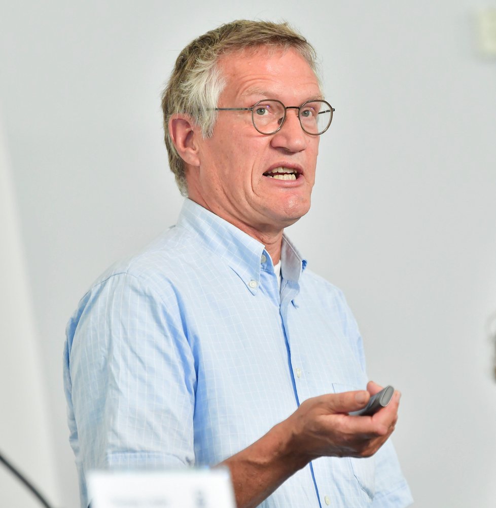 Hlavní švédský epidemiolog Anders Tegnell.