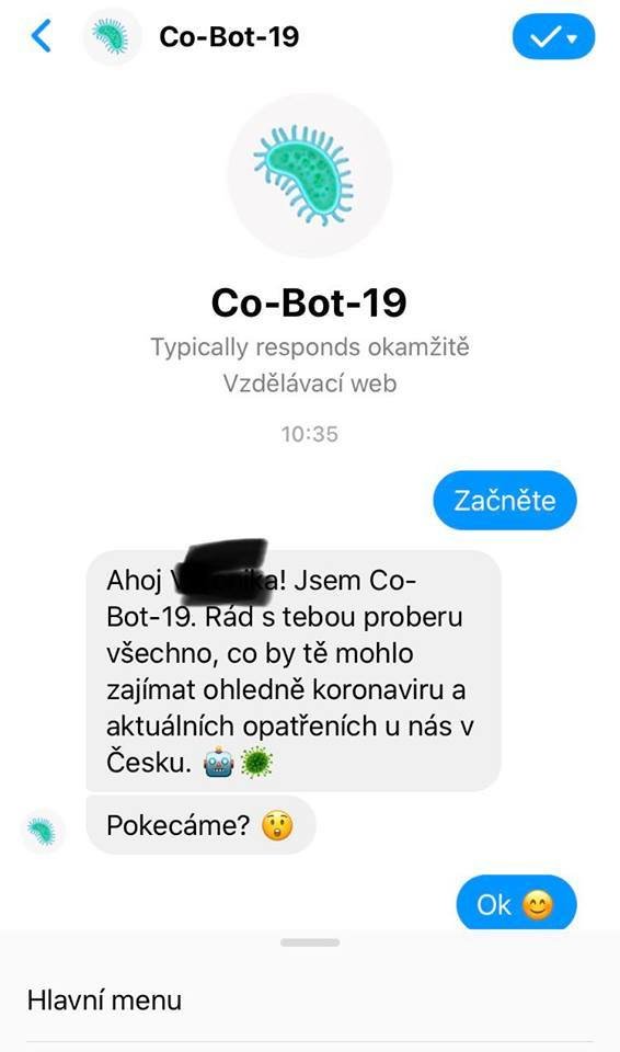 Cobot je velmi intuitivní, navíc prostředí Messengeru jeho uživatelé dobře znají